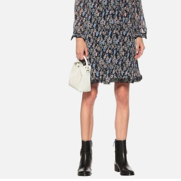 Tory Burch Miller 45MM Leather Ankle Bootie Perfect Black $495 - Picture 2 of 10